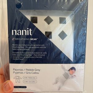 Nanit Breathing Wear Pajamas in Pebble Grey